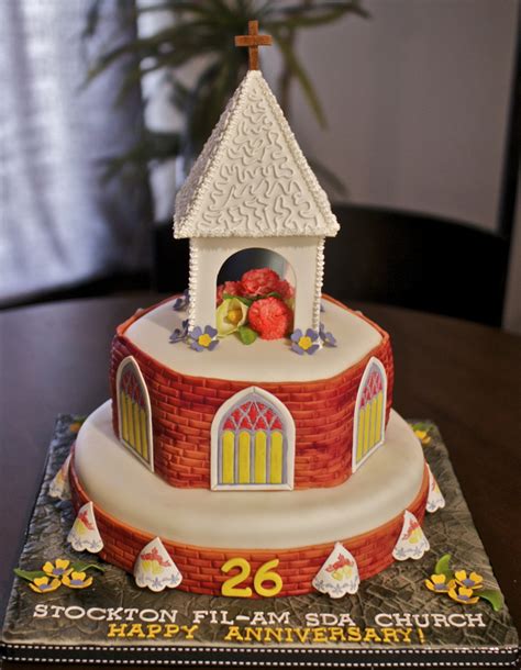 Church Anniversary Cake - CakeCentral.com