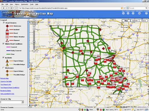 Modot Road Closures Map - fecolclinic