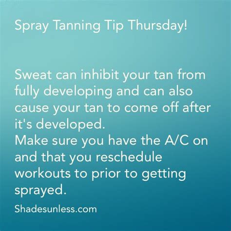 #spraytanning In the Summer while #sweating | Tanning tips, Spray tan marketing, Spray tan business