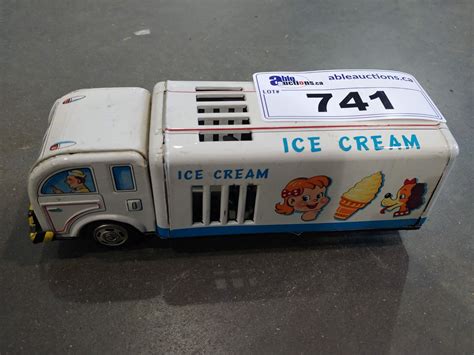 VINTAGE TOY ICE-CREAM TRUCK - Able Auctions