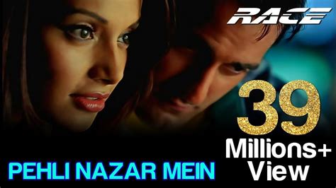 Pehli Nazar Mein - Race I Akshaye Khanna, Bipasha Basu, Atif Aslam - YouTube | Atif aslam ...