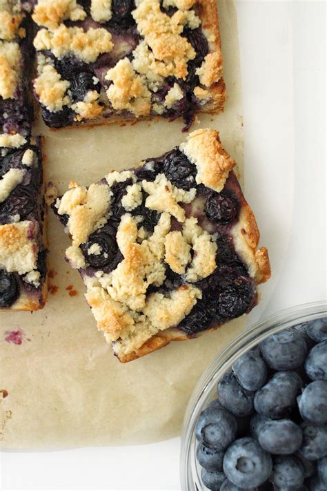 Blueberry Shortbread Bars - Once Upon a Pumpkin