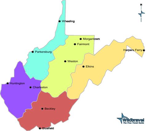 File:WV regions.png - Wikitravel