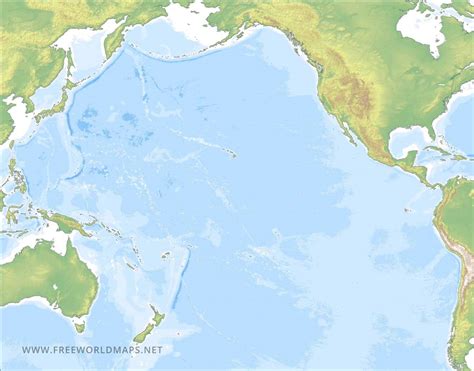 Maps of the Pacific Ocean