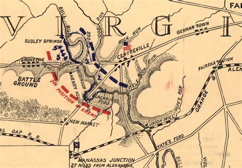 Civil War Battle Map