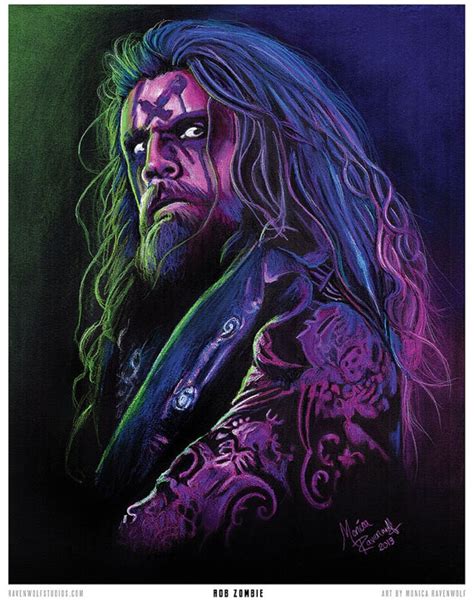 Rob Zombie - Print | Rob zombie art, Zombie art, Rob zombie