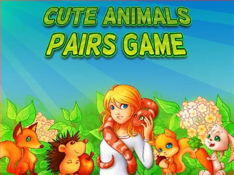 Cute Animals Pairs Game 🏆 Games Online