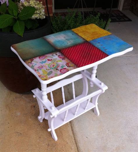 Whimsical Magazine Rack / Table by bougiedesigns on Etsy, $75.00 | Magazine table, Furniture ...