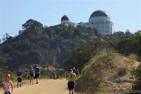 West Observatory Trail to Griffith Observatory | Hikespeak.com