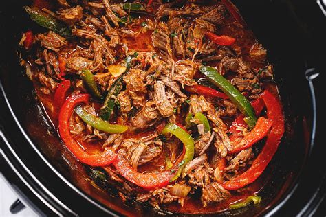 Crock-Pot Steak Fajita Recipe – Slow Cooker Steak Recipe — Eatwell101