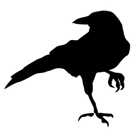 16x14.8CM Raven Creative Vinyl Car Sticker Decor Decal Black/Silver Car ...