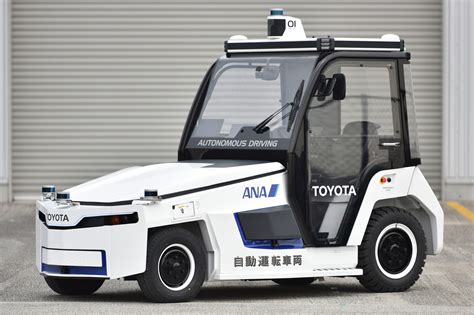 ANA Partners with Toyota Industries to Test Advanced Autonomous Tow Tractor | Toyota Industries ...