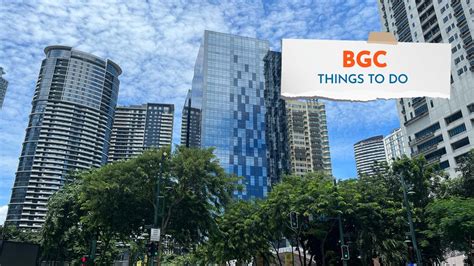 Top 20 Things to Do & Attractions in BGC, Taguig - Philippine Beach Guide