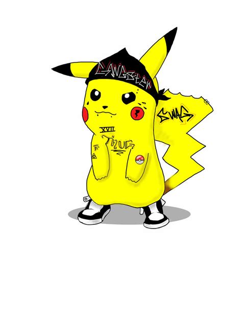 Swag pikachu by capnsnowbro on DeviantArt