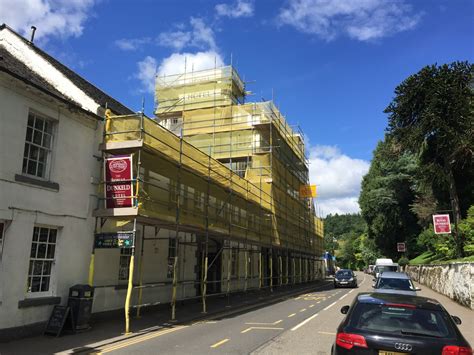 The Royal Dunkeld Hotel – Perth Scaffolding