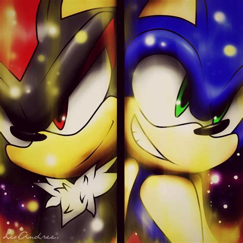 Sonic And Shadow the hedgehog super transformation by LoborianProductions on DeviantArt