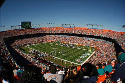 Stadiums of the NFL-Dolphin Stadium - Super Bowl XXIII, XXIX, XXXIII, XLI & XLIV