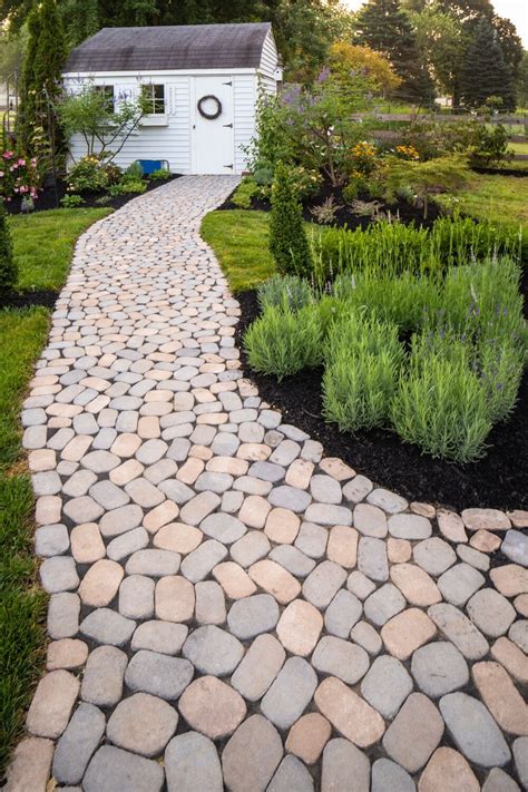 Give your home the gift of curb appeal by adding riverock to your next ...