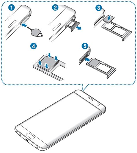 Galaxy S7: How Do I insert the SIM card into my Samsung Galaxy S7 or ...