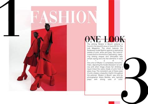 Fashion Magazine Layout Inspiration