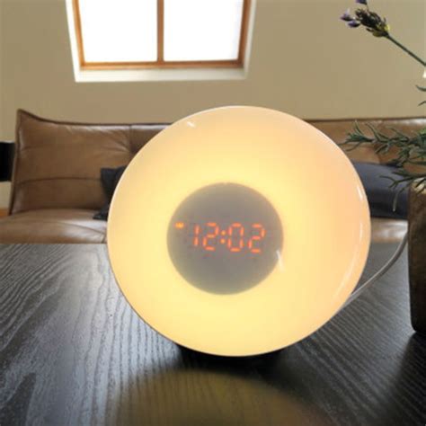 Buy Wholesale China Smart Sunrise Wake-up Light Alarm Clock With Radio ...