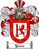 Yanez Family Crest Yanez Coat of Arms - Tradebit