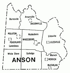 Anson County, NC Genealogy & History