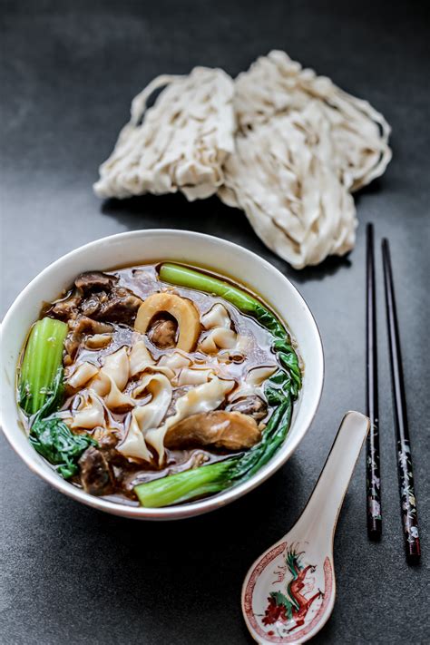 Taiwanese Beef Shank Noodle Soup - Ang Sarap