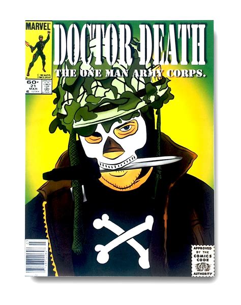 Doctor Death comic-book cover