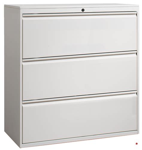 The Office Leader. 3 Drawer 42"W Steel Lateral File Cabinet