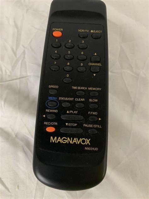 Magnavox N9031UD Remote Control VR602, VR602BMG, VR602BMG21, VR602BMG23, VR602BM #Magnavox ...