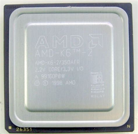 Amazon.com: AMD - AMD K6-2 350MHZ CPU AFR : Electronics