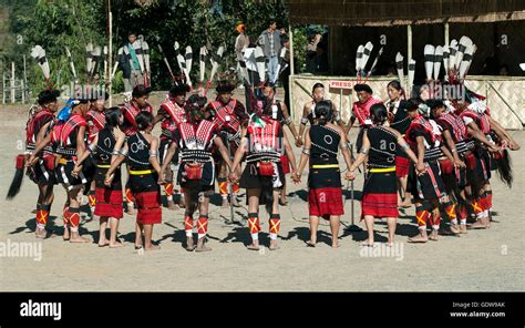 Angami naga tribe man at hornbill festival hi-res stock photography and images - Alamy