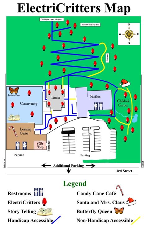 River Bend Nature Center Map