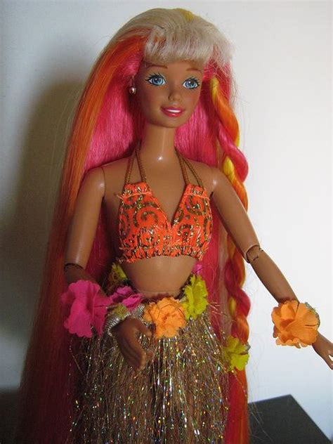 Hula Hair Barbie 1987 (Incantevole Chioma) by Patty Is Totally Addicted ...