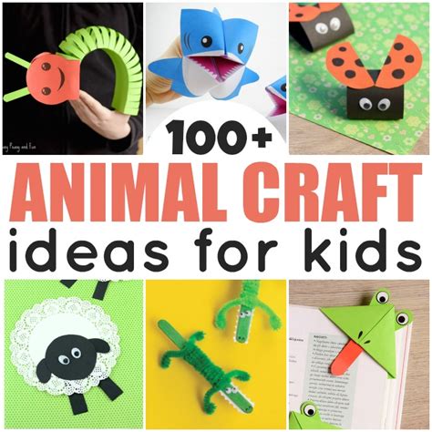 Animal Crafts for Kids - Easy Peasy and Fun