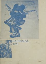 Parry McCluer High School - Parrimac Yearbook (Buena Vista, VA), Class of 1973, Cover