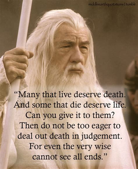 Lord Of The Rings Quotes Gandalf