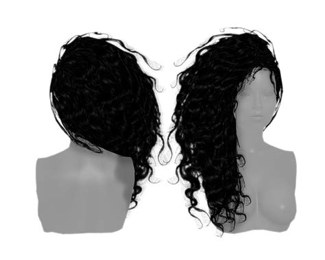 Sims 4 cc black female hair accessories - surfret