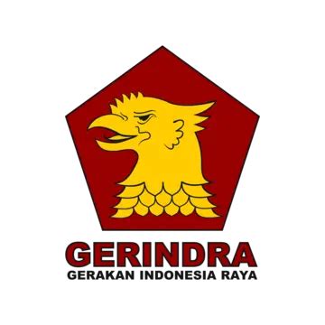 Gerindra Party Logo General Elections In 2024 Greting Crads No 2 Vector ...