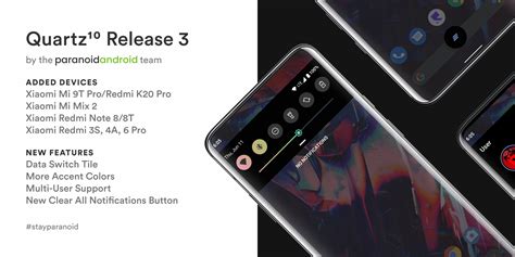 Paranoid Android Quartz 3 llega a más dispositivos Xiaomi: Redmi Note 8 y Mi 9T Pro entre otros ...