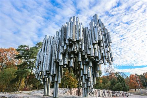 Passio Musicae - Jean Sibelius Monument in Helsinki, Finland Editorial Stock Photo - Image of ...