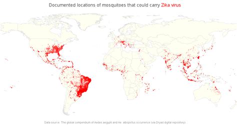 The spread of Zika virus: A roundup of visualizations - Storybench