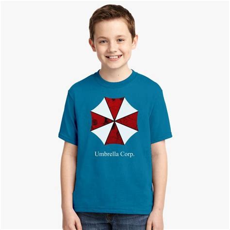 Resident Evil Umbrella Corp Youth T-shirt - Customon | Evil shirt, T shirt printing company ...