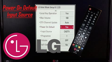 Lg Tv Default Input Settings at Ben Robinson blog