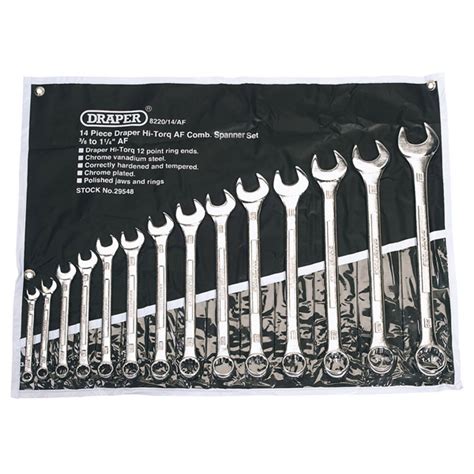 14 Piece Imperial Combination Spanner Set - Classic Spares