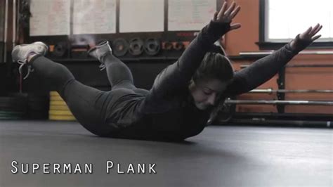 Superman Plank: How To Perform Ab Workouts & Exercises - YouTube