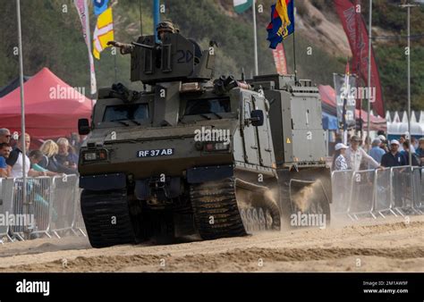 British Army Viking BVS10 Amphibious Armoured All-Terrain Vehicle Stock Photo - Alamy