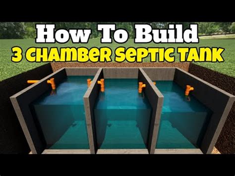 How to build a 3 chamber septic tank – Artofit