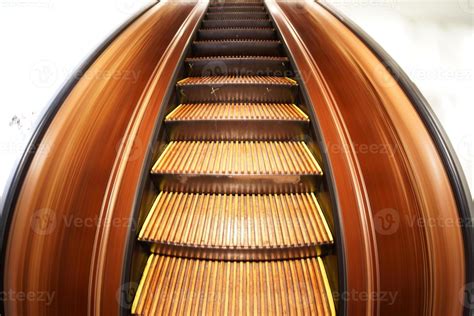 old antique wooden escalator in new york 17362605 Stock Photo at Vecteezy